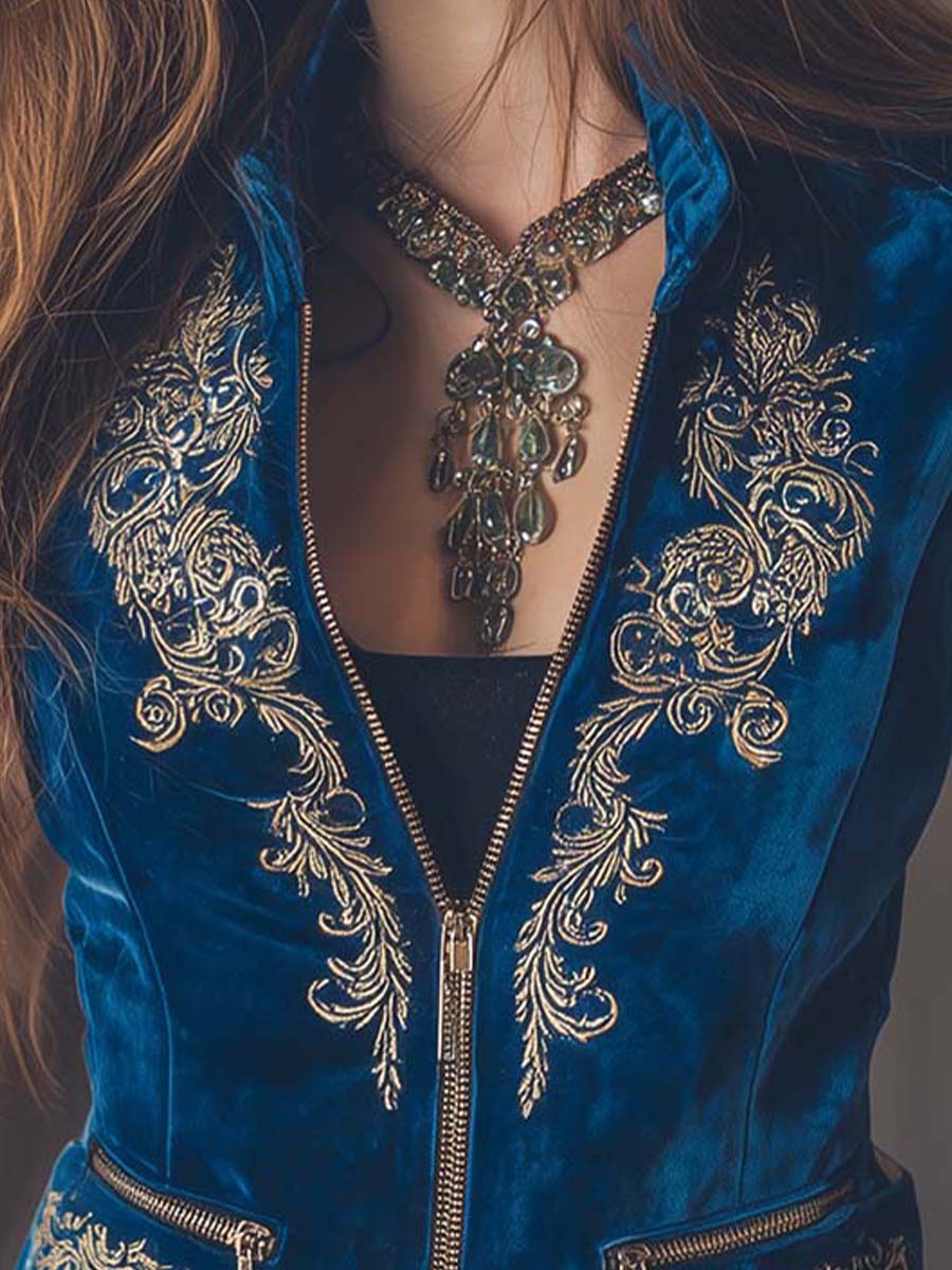Boho Statement Piece in velvet, Affordable Luxury