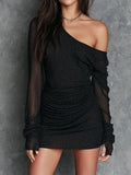 Chic Mini Dress in premium, Designer Aesthetic