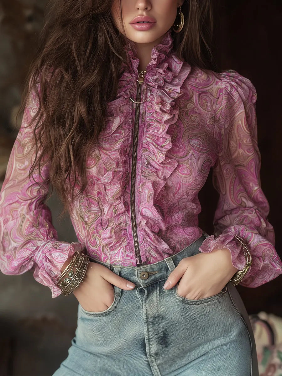 Bohemian Blouse in soft, Affordable Luxury