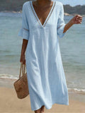 Dress with linen – Affordable Luxury