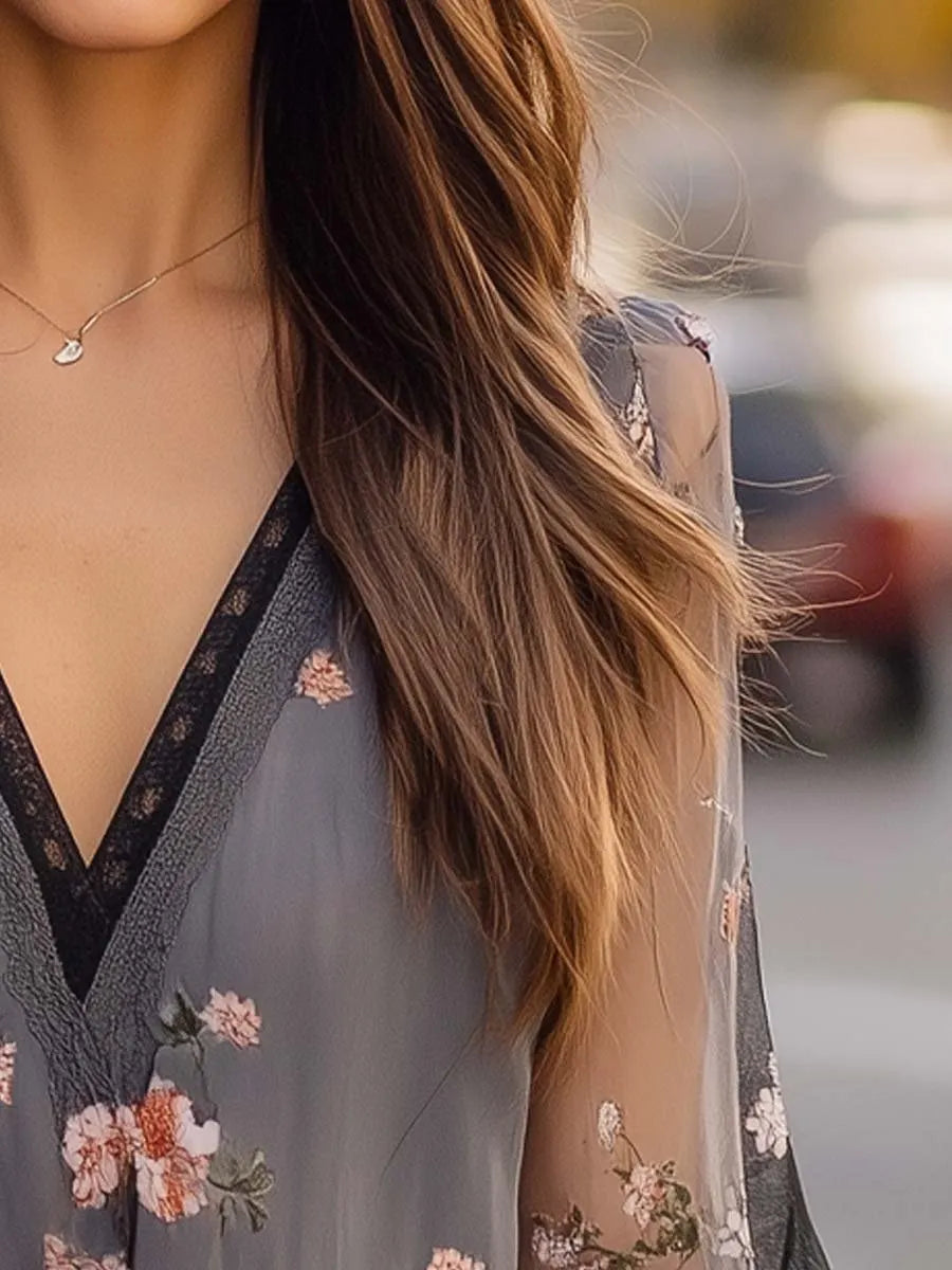 Boho Blouse in soft, Affordable Luxury