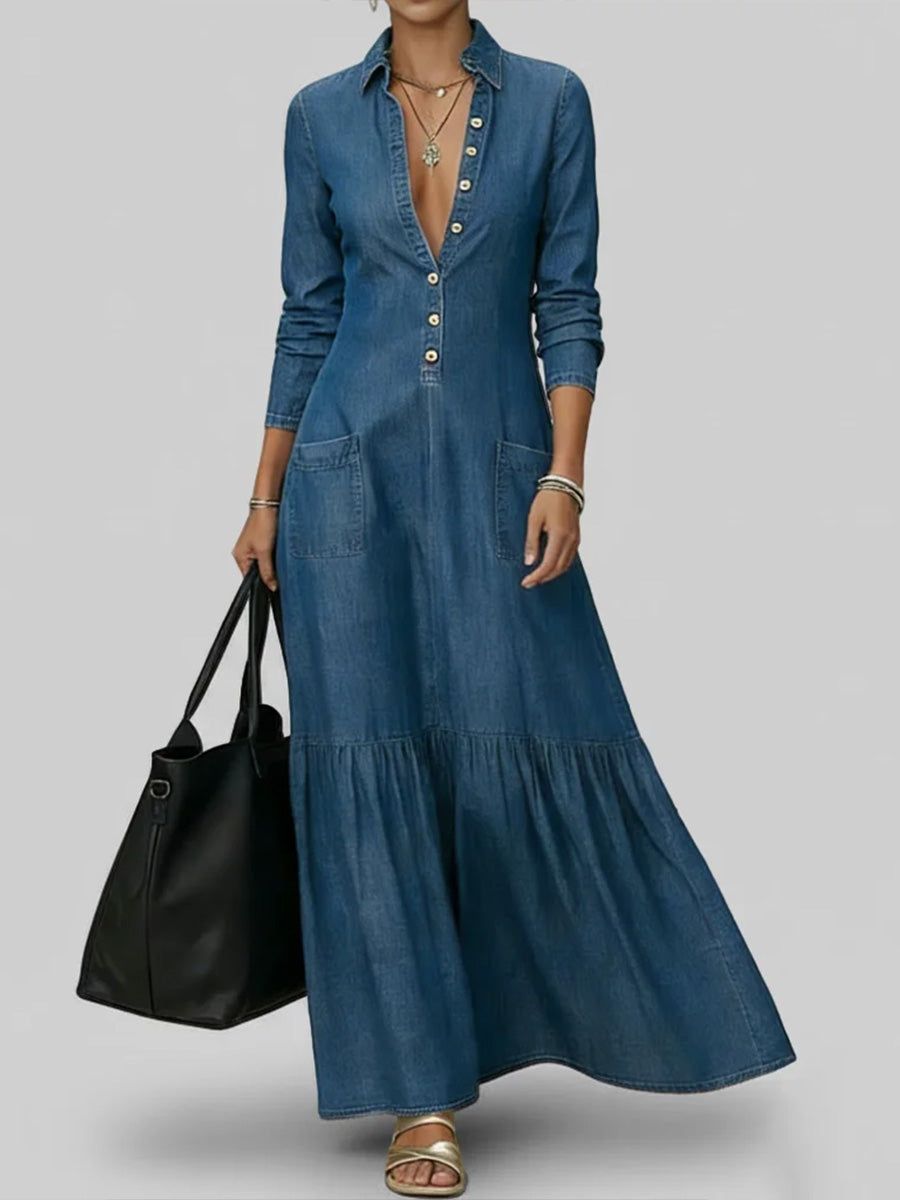 Dress with denim – Affordable Luxury