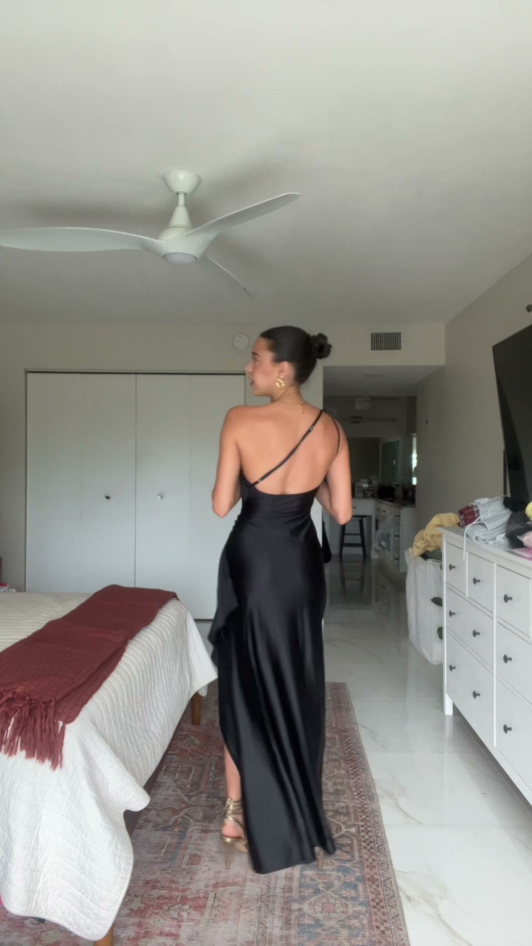 black-one-shoulder-satin-maxi-dress-open-back-draped-evening-gown