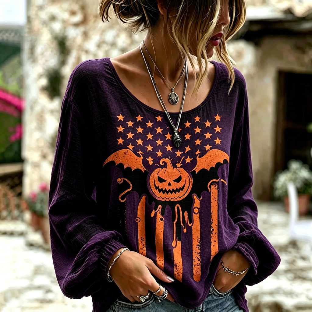 Retro Top – Boo-tiful Halloween