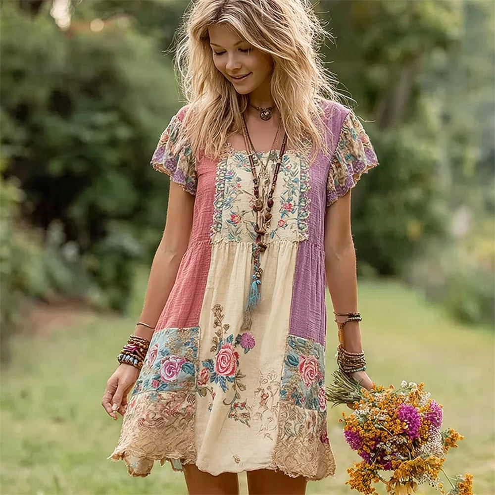 The Boho Mini Dress – Luxe for Less