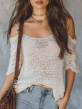 Retro Blouse in soft knit, Unbeatable Price