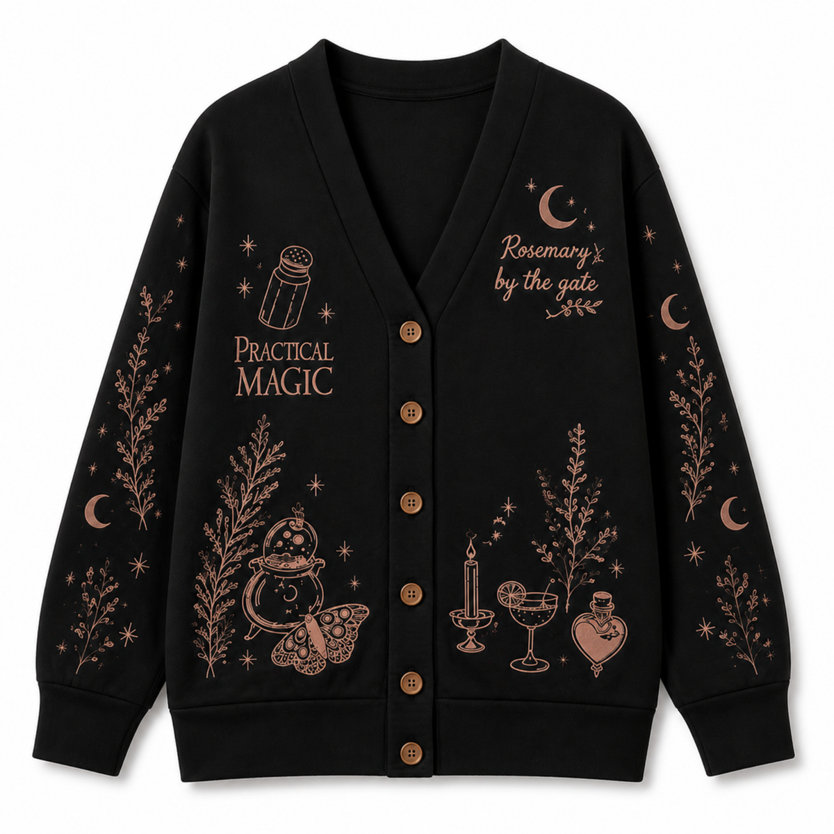 Chaotic Club Ghostly Spider Web Halloween Cardigan