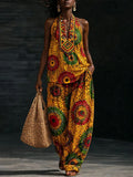 Women’s African Tribal Print Two-Piece Set
