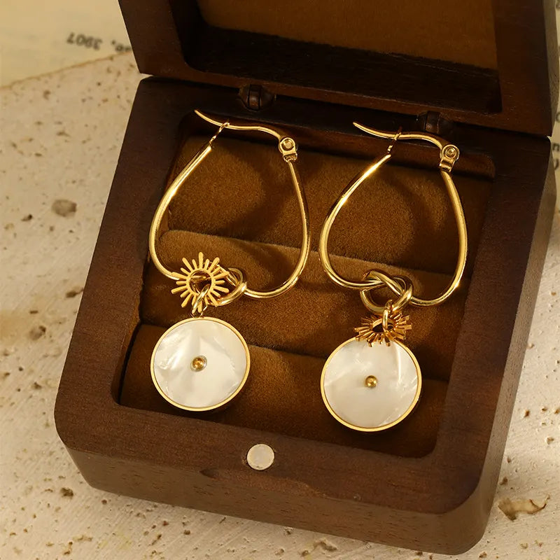 Round Love Earrings