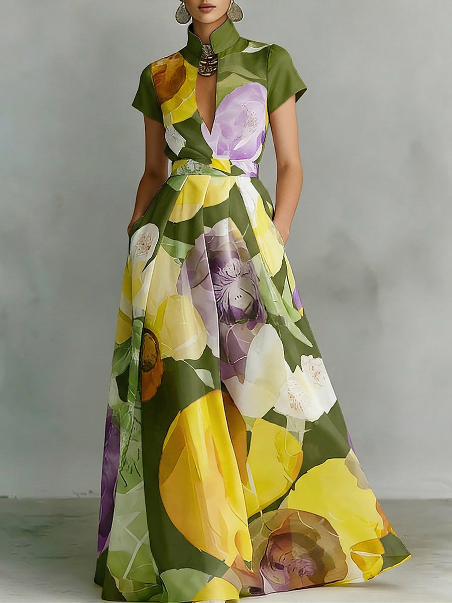 Meet the Elegant Maxi Dress – Premium Look