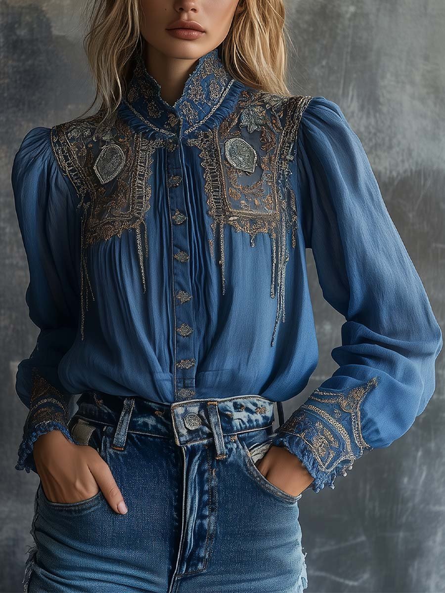 Chic Blouse in lace, Smart Price