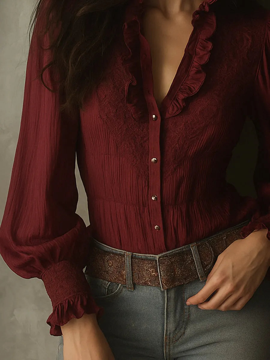 Blouse That Flatters – Elegant & chiffon