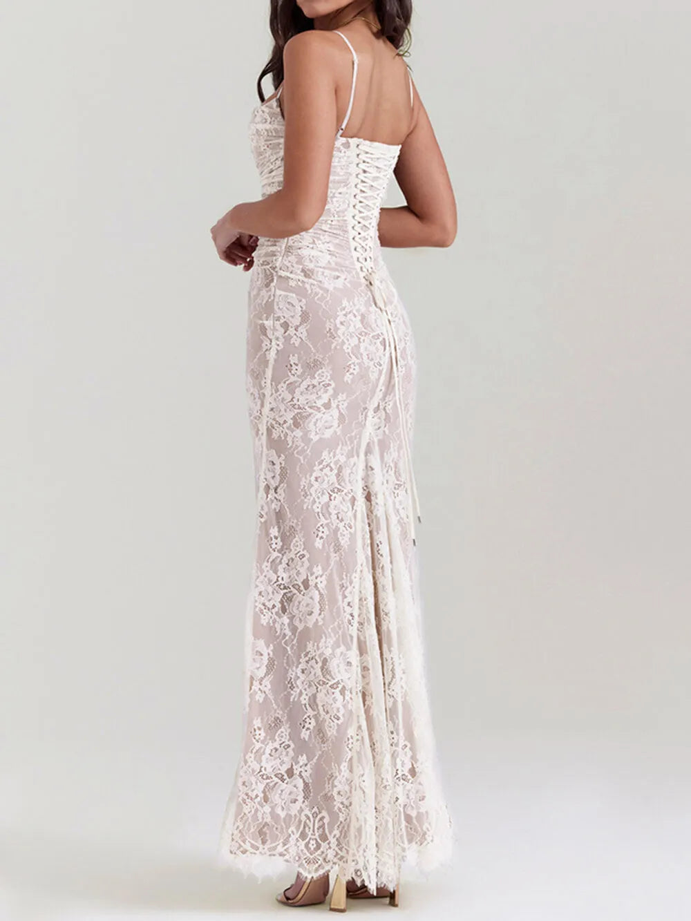 Vintage Lace Maxi Dress