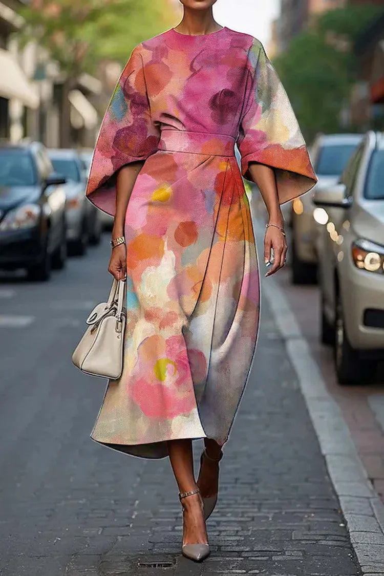 Vintage Midi Dress in premium, Unbeatable Price