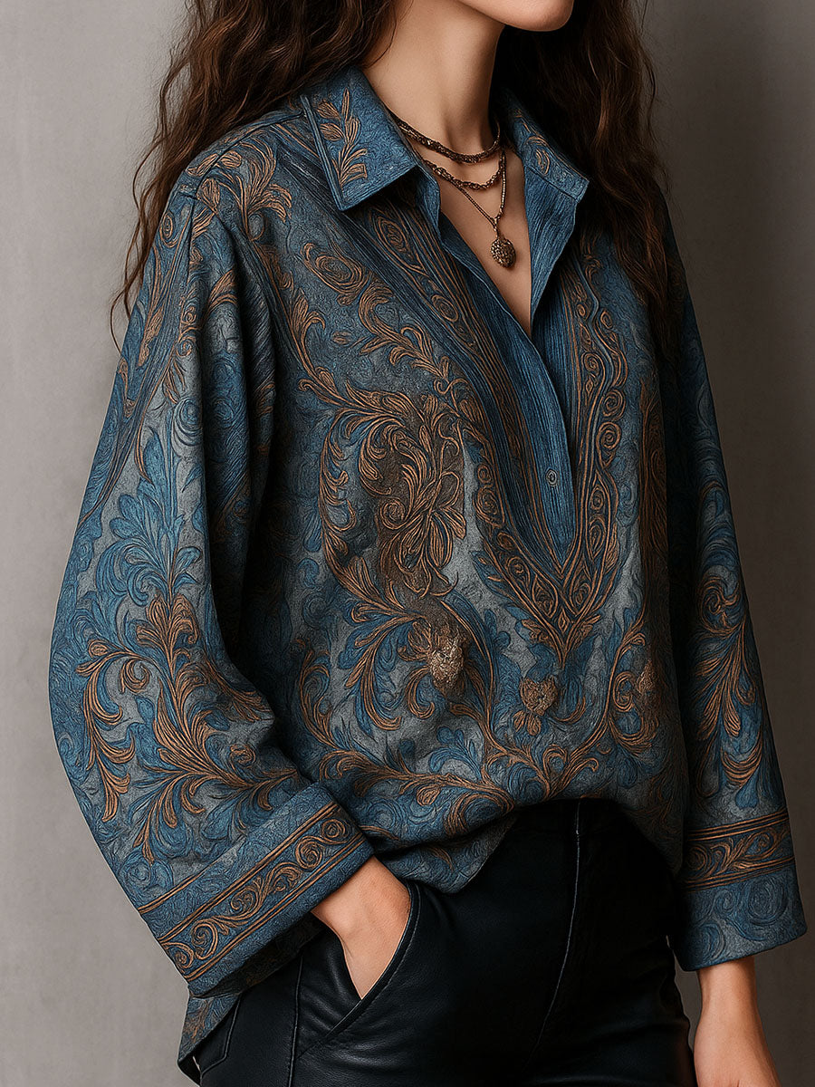 Retro Blouse for Every Day – Great Value
