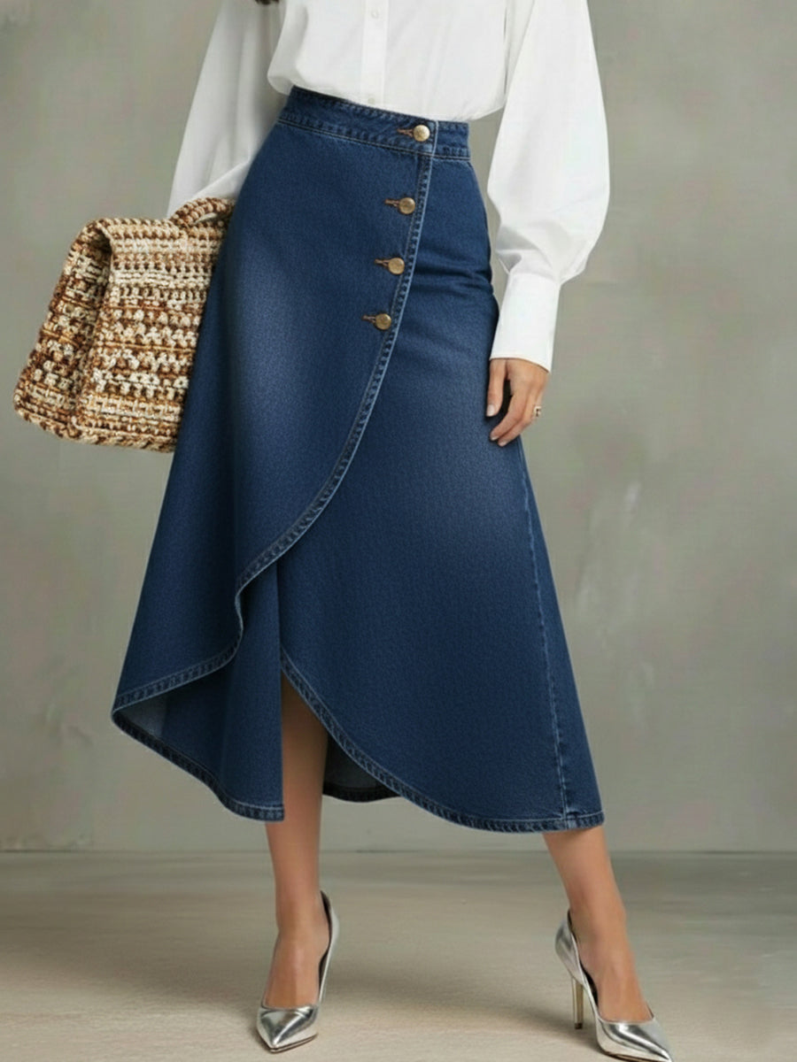 Skirt with denim – Smart Price