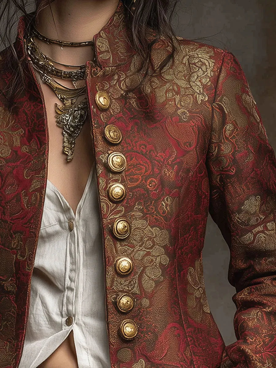 Vintage Blazer in soft, Designer Aesthetic