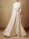 layered Cape Dress