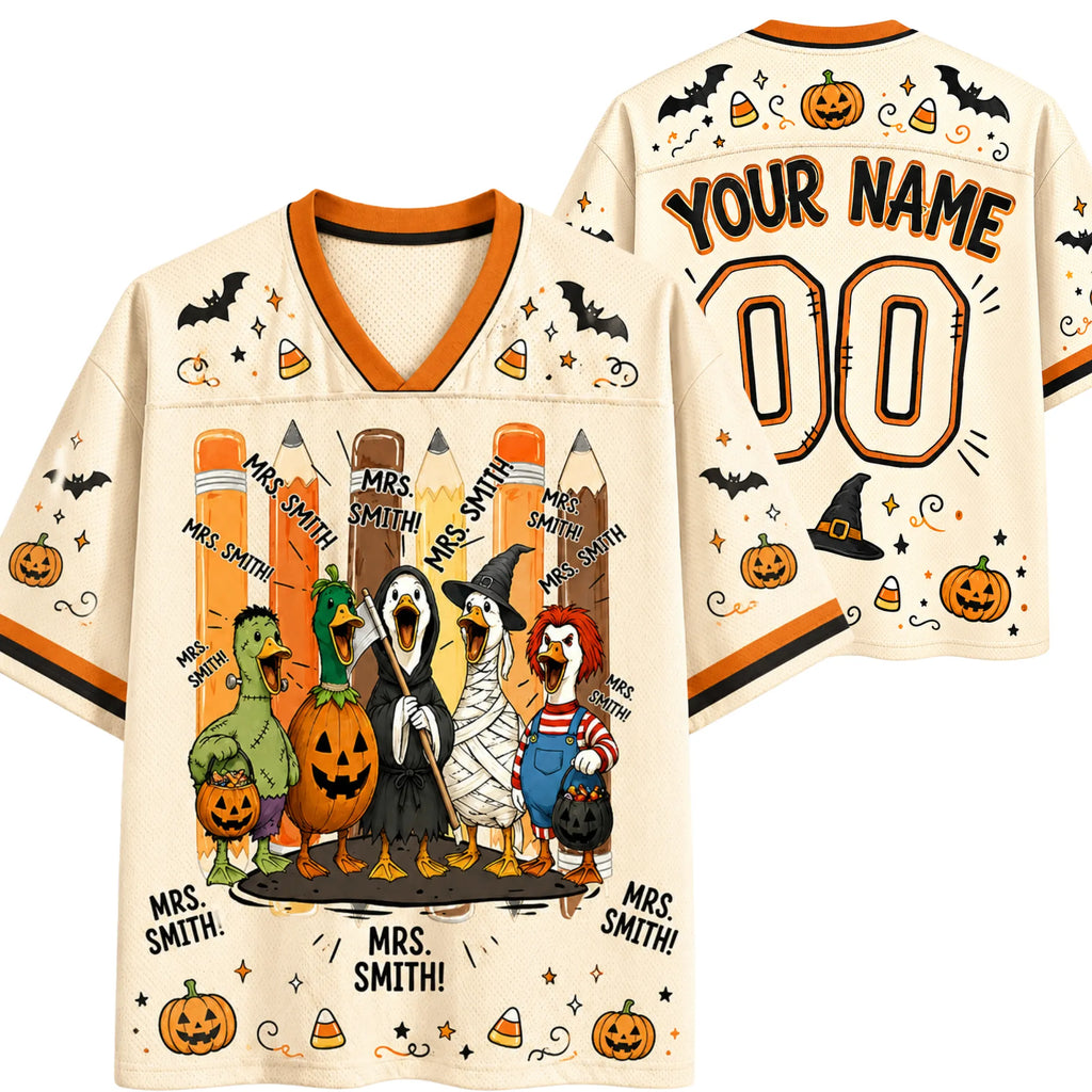 Chaotic Club Spooky Duck Squad Teacher Mesh Jersey