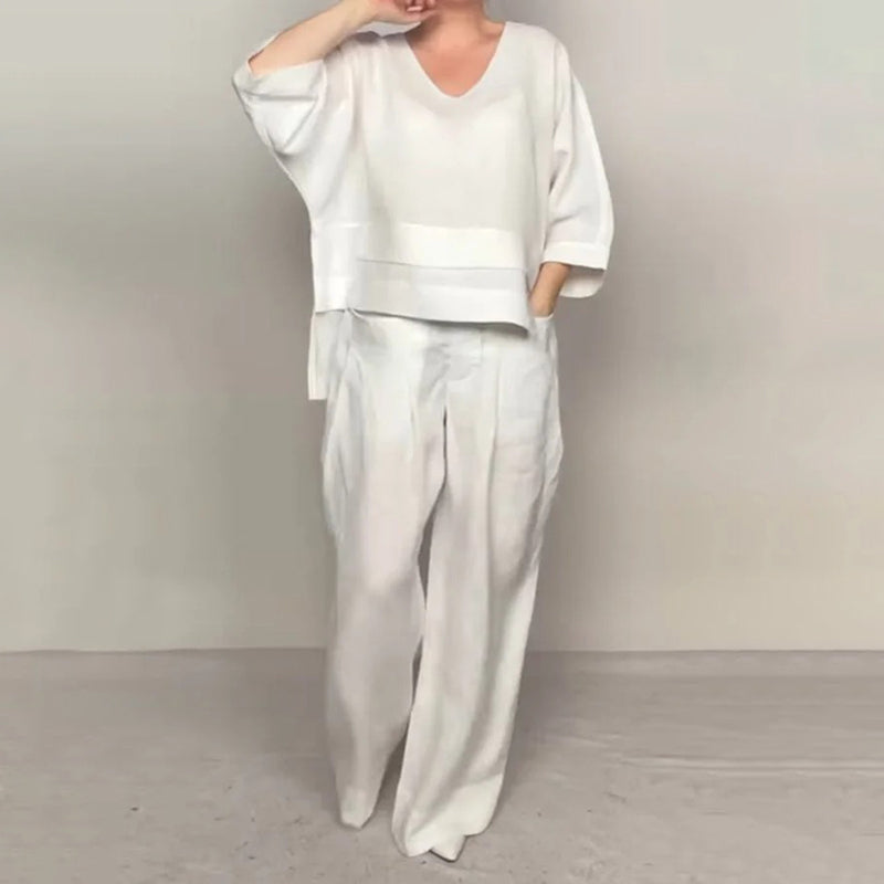 Pants with linen – Premium Look