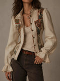 Jacket with lace – Affordable Luxury
