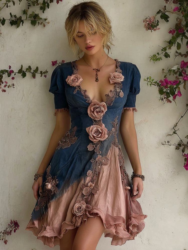 Elegant Midi Dress in premium, Designer Aesthetic