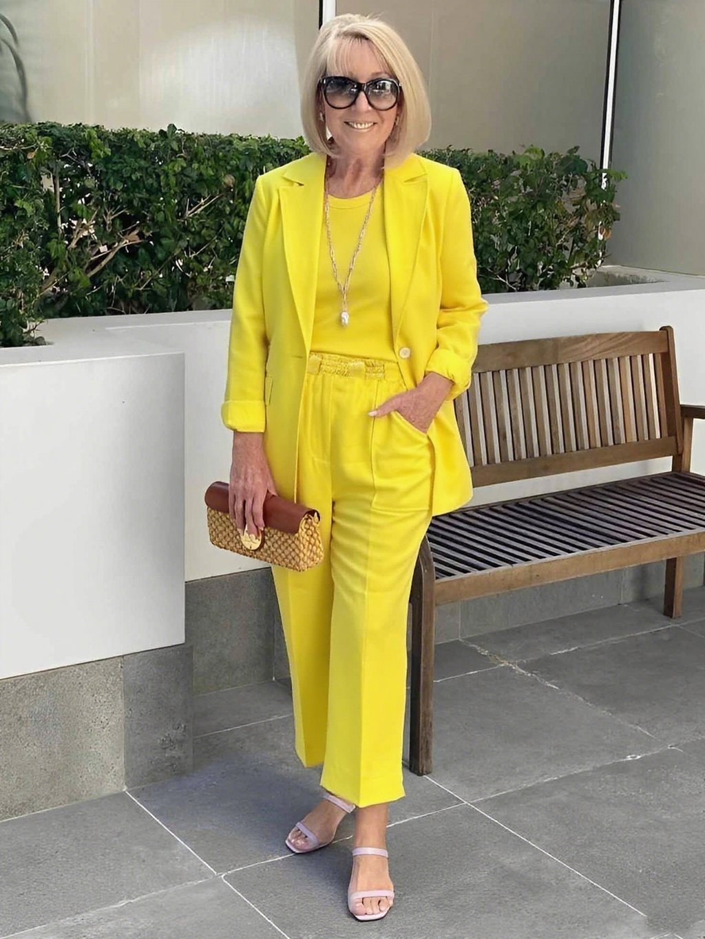 Suit Top Lengthened Trousers Two-Piece Suit