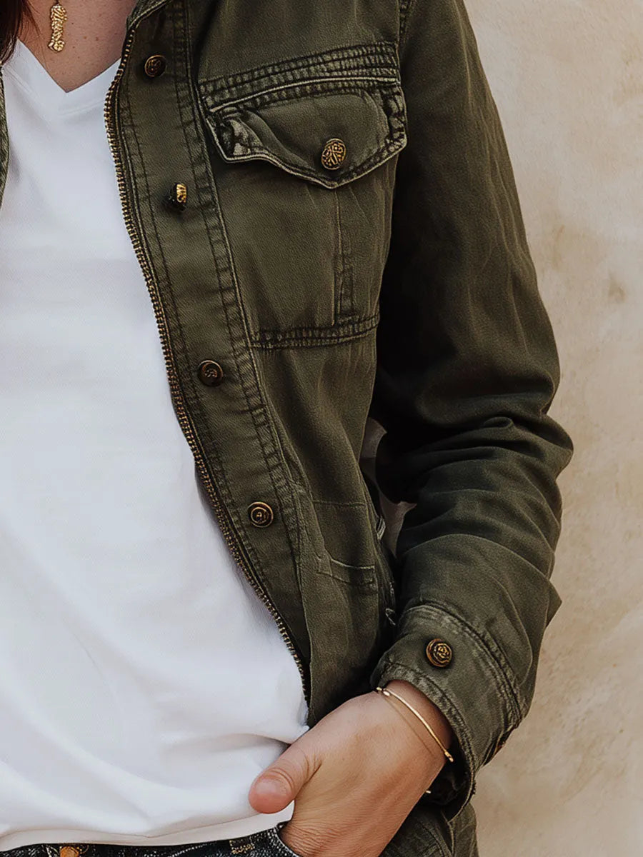 Vintage Jacket in soft, Premium Look