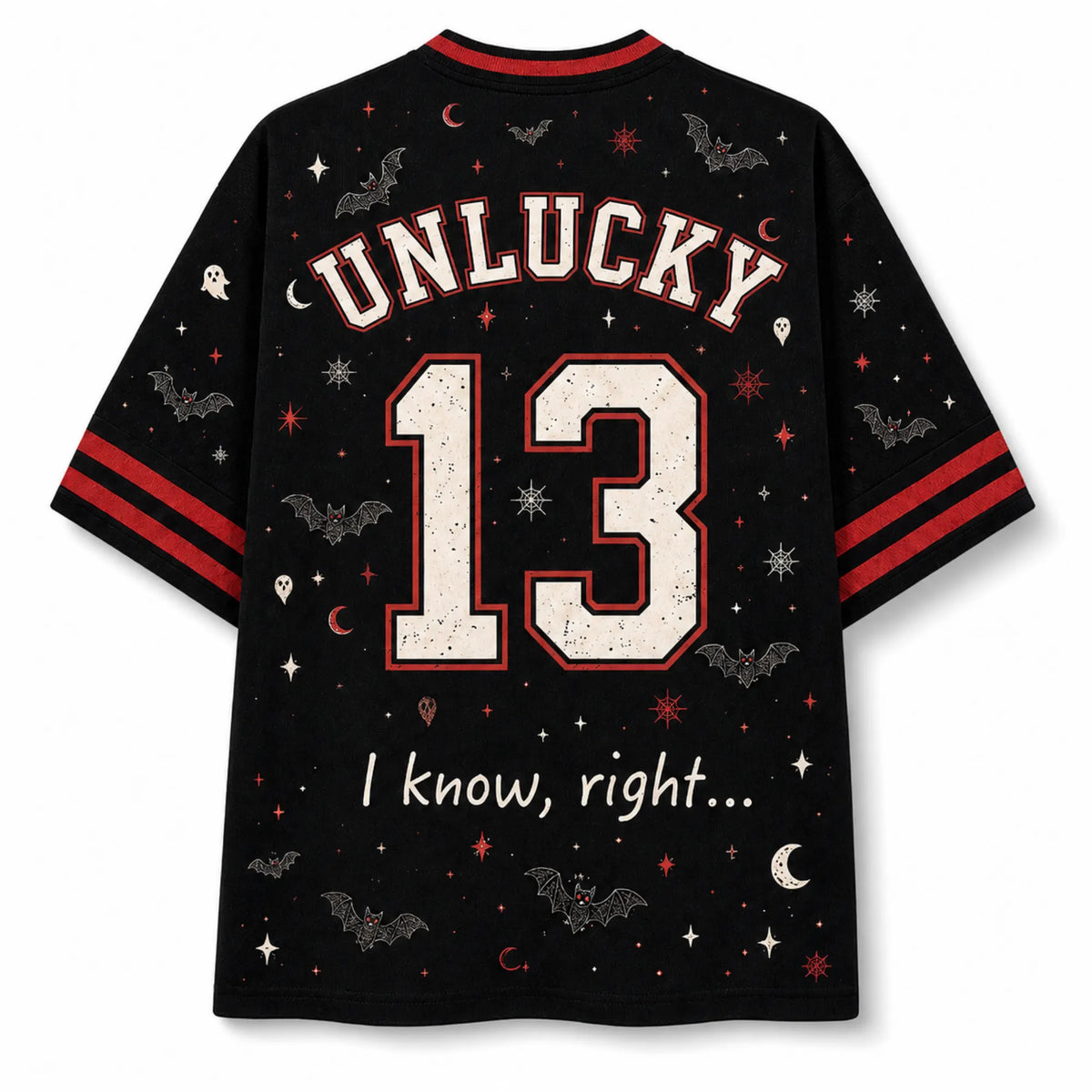 Chaotic Club Skeleton Red Balloon Halloween Mesh Jersey