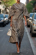 Elegant Midi Dress for Every Day – Great Value