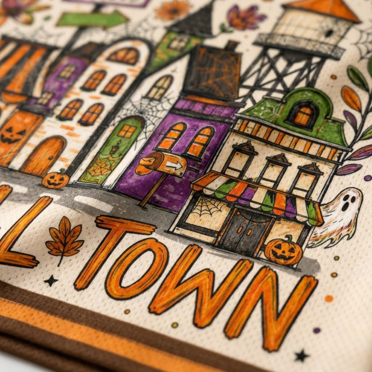 Chaotic Club Custom Spooky In A Small Town Witch Mesh Jersey