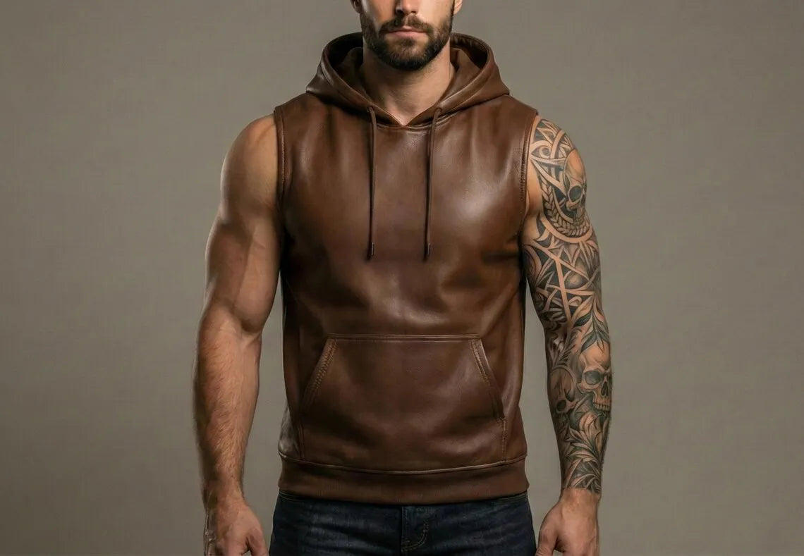 Men's Western-style Sleeveless Vest