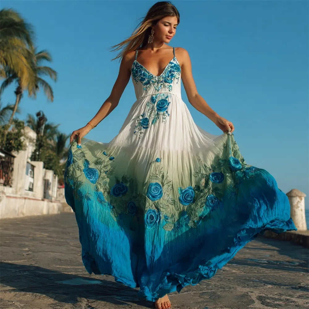 Boho Maxi Dress – Great Value