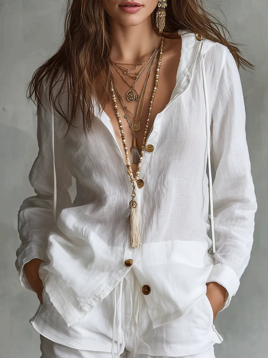 Blouse That Flatters – Boho & linen