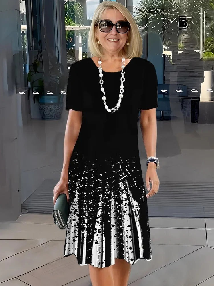 3D Printed Loose Medium Dress