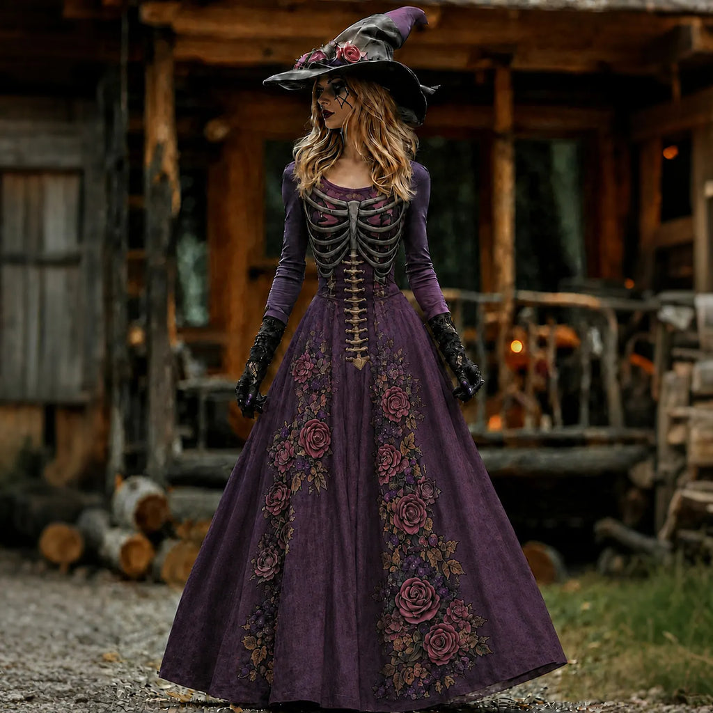 Vintage Maxi Dress – Boo-tiful Halloween