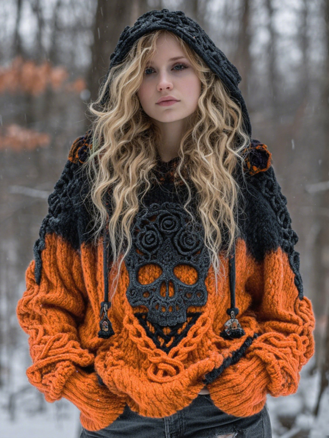 Spooky-Cute Sweater – Halloween Favorite