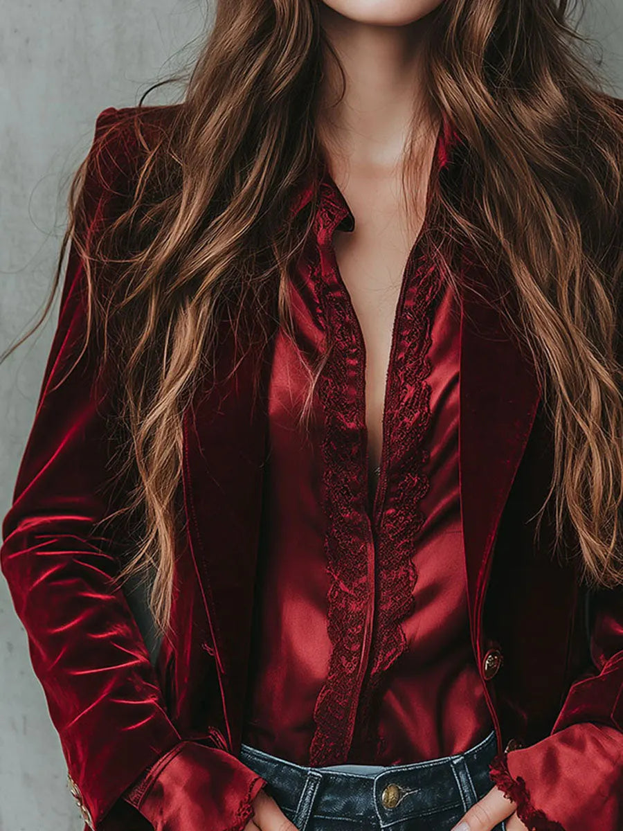 Blazer with velvet – Best Value