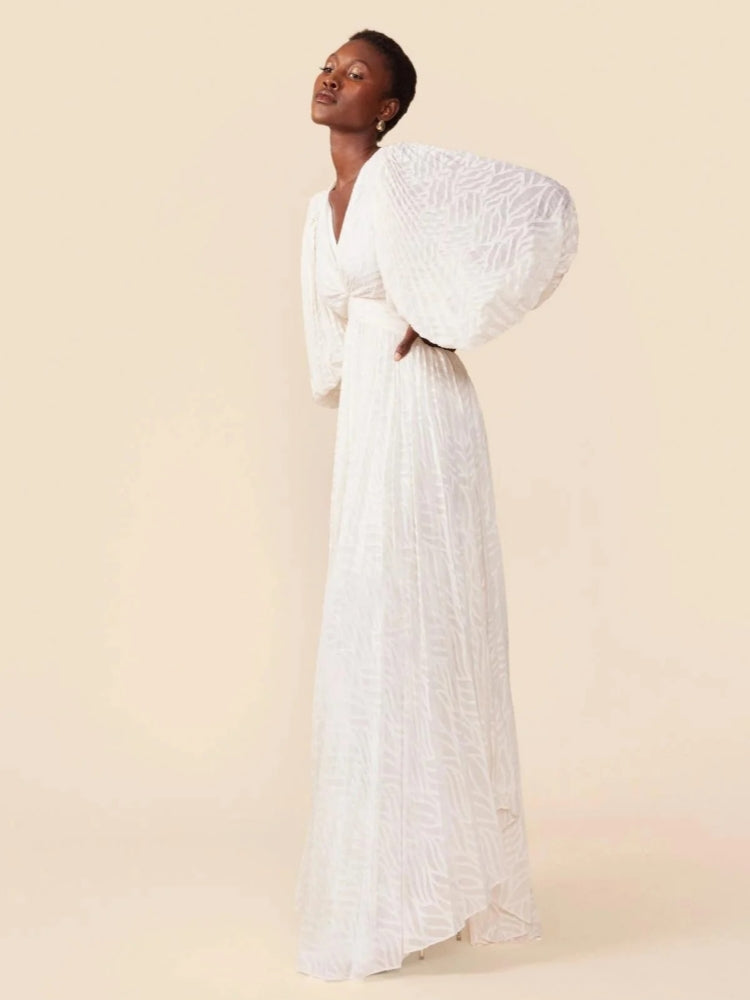 Allegory Elsa Cream Maxi Dress