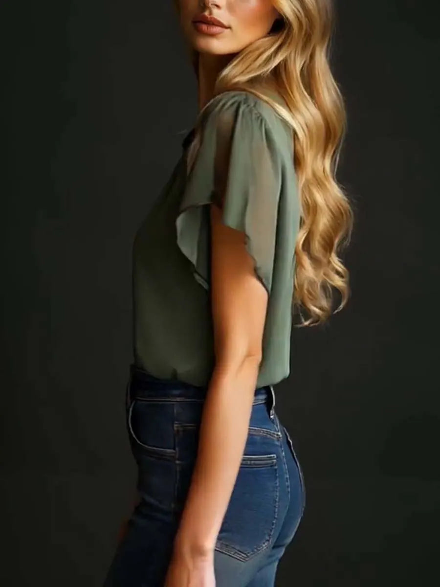 Shirt That Flatters – Vintage & chiffon