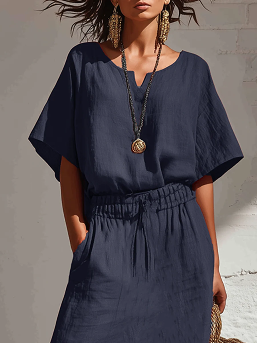 Chic Skirt in linen, Premium Look