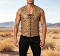 Men's Western-style Sleeveless Vest