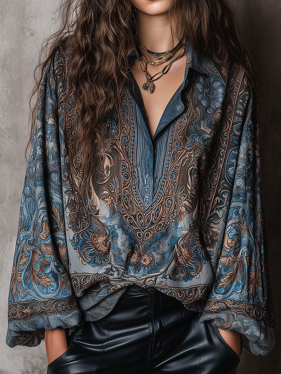 Retro Blouse for Every Day – Great Value