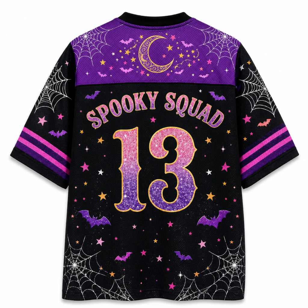 Chaotic Club Bubble Gum Ghost Spooky Squad Halloween Mesh Jersey