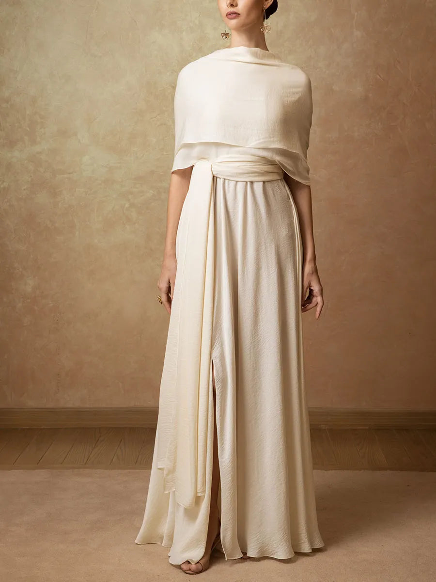 layered Cape Dress