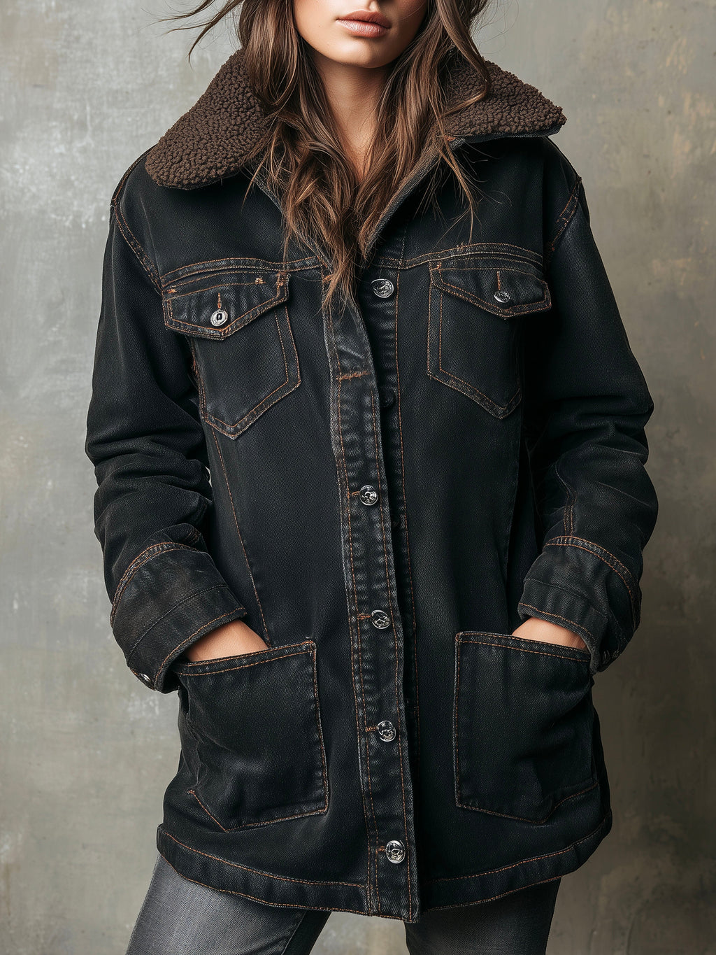 Jacket with denim – Unbeatable Price