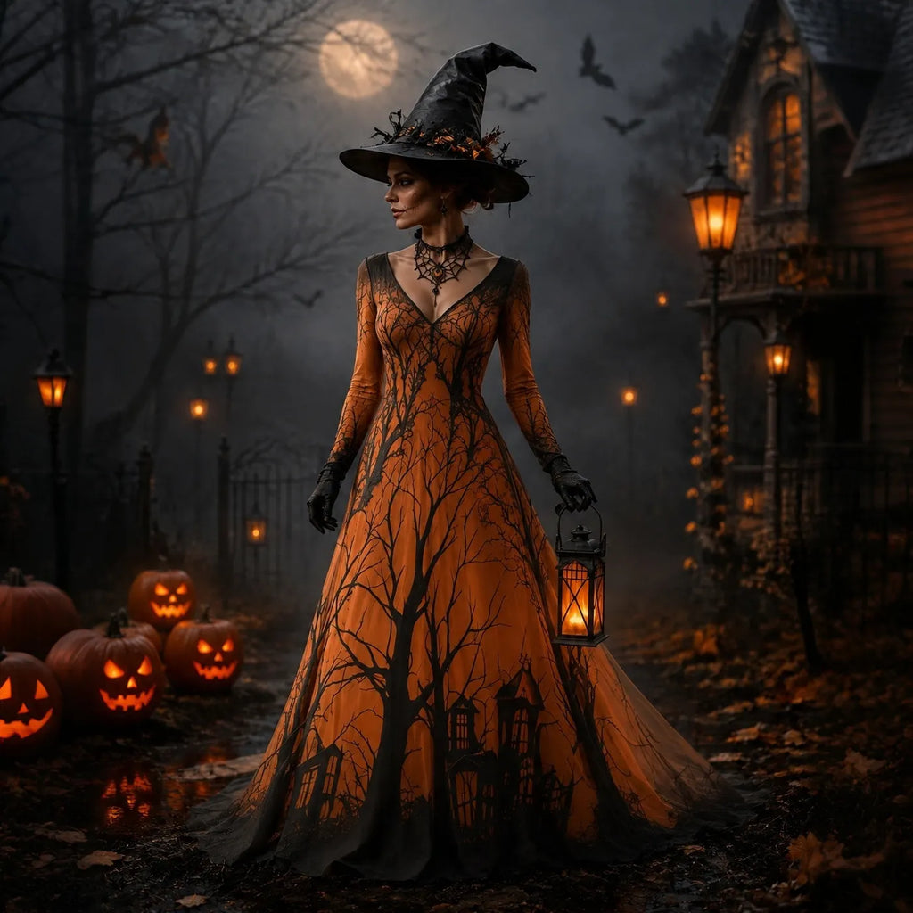 Chic Maxi Dress – Boo-tiful Halloween