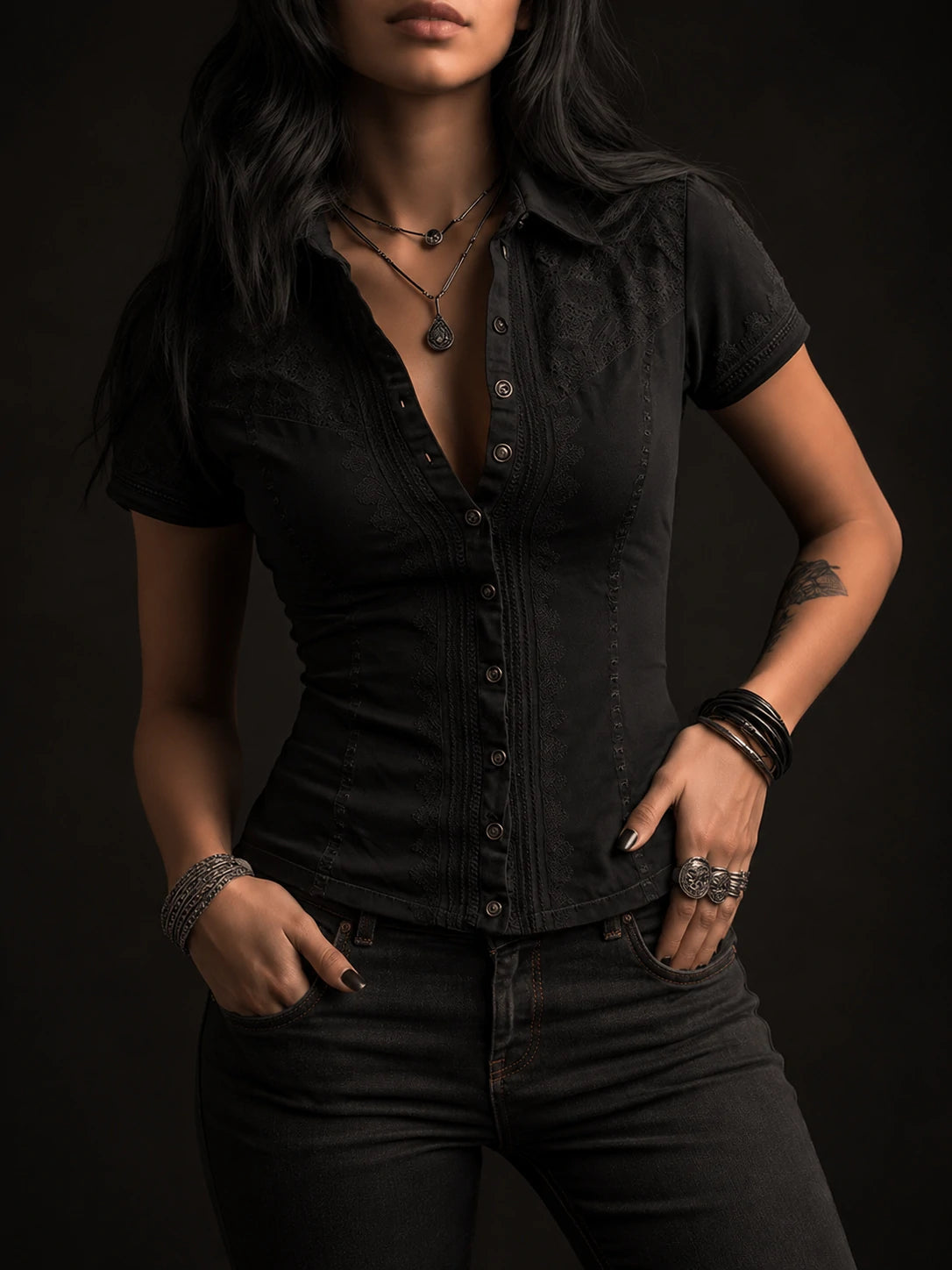 Gothic Shirt – Halloween Trend