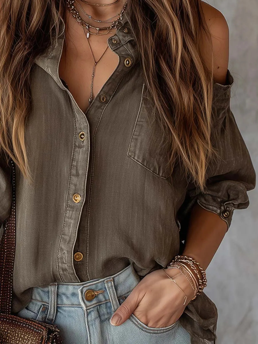 Elevated Blouse – Retro, Luxe for Less