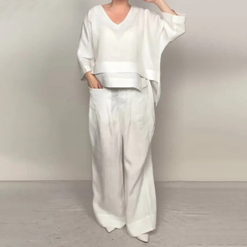 Pants with linen – Premium Look